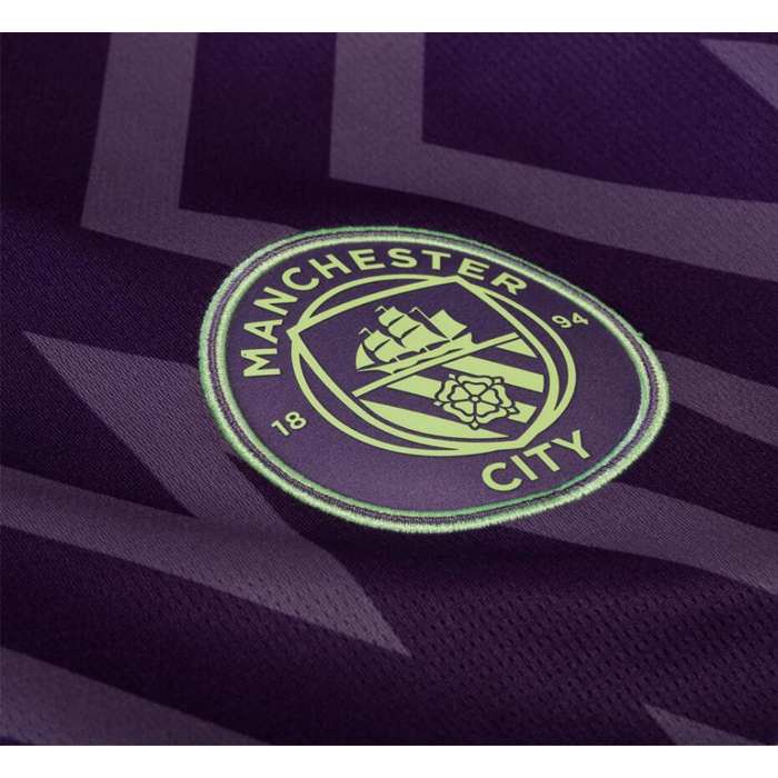 Camiseta Manchester City Portero 23-24 Purpura - Haga un click en la imagen para cerrar